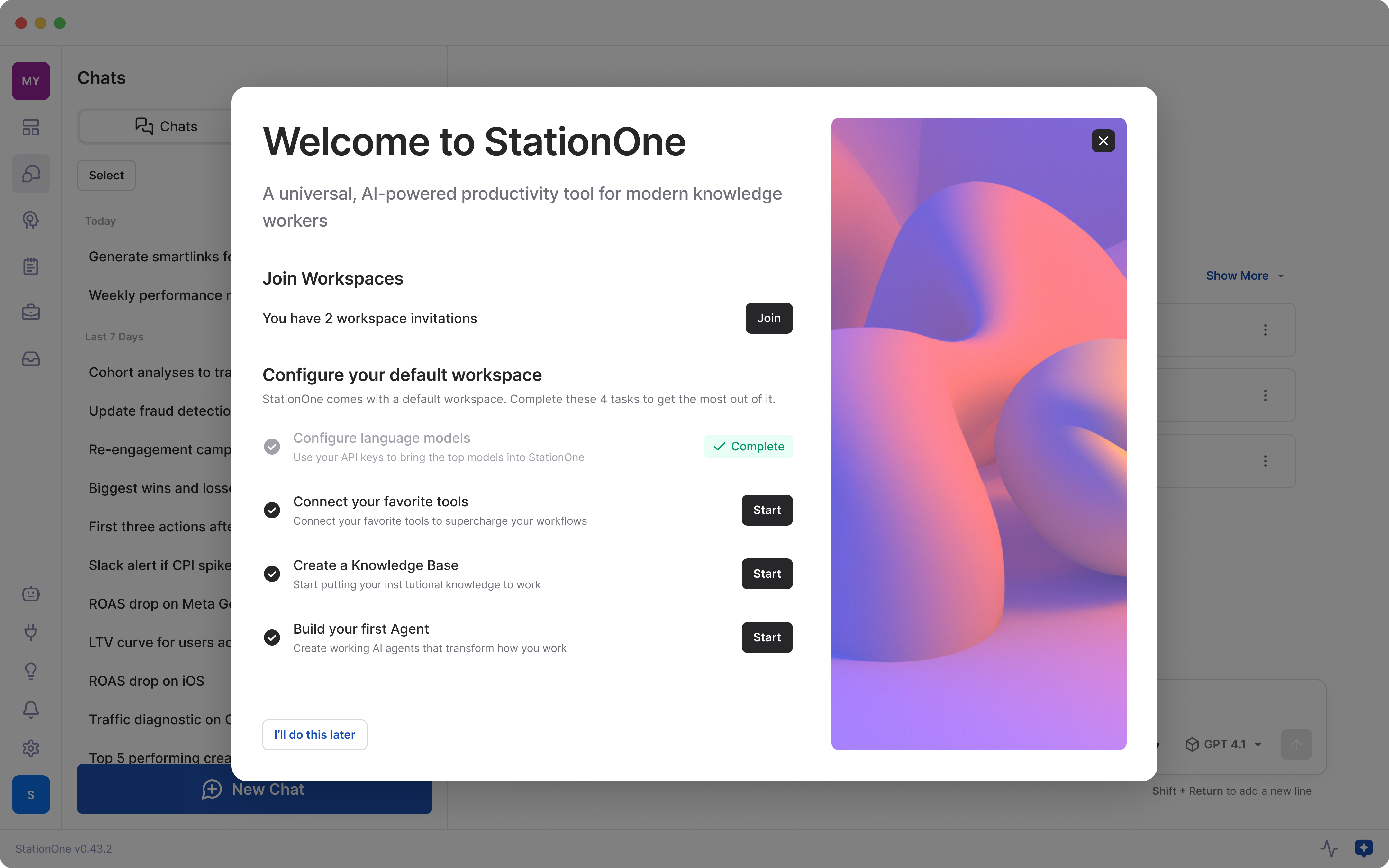 Onboarding Checklist
